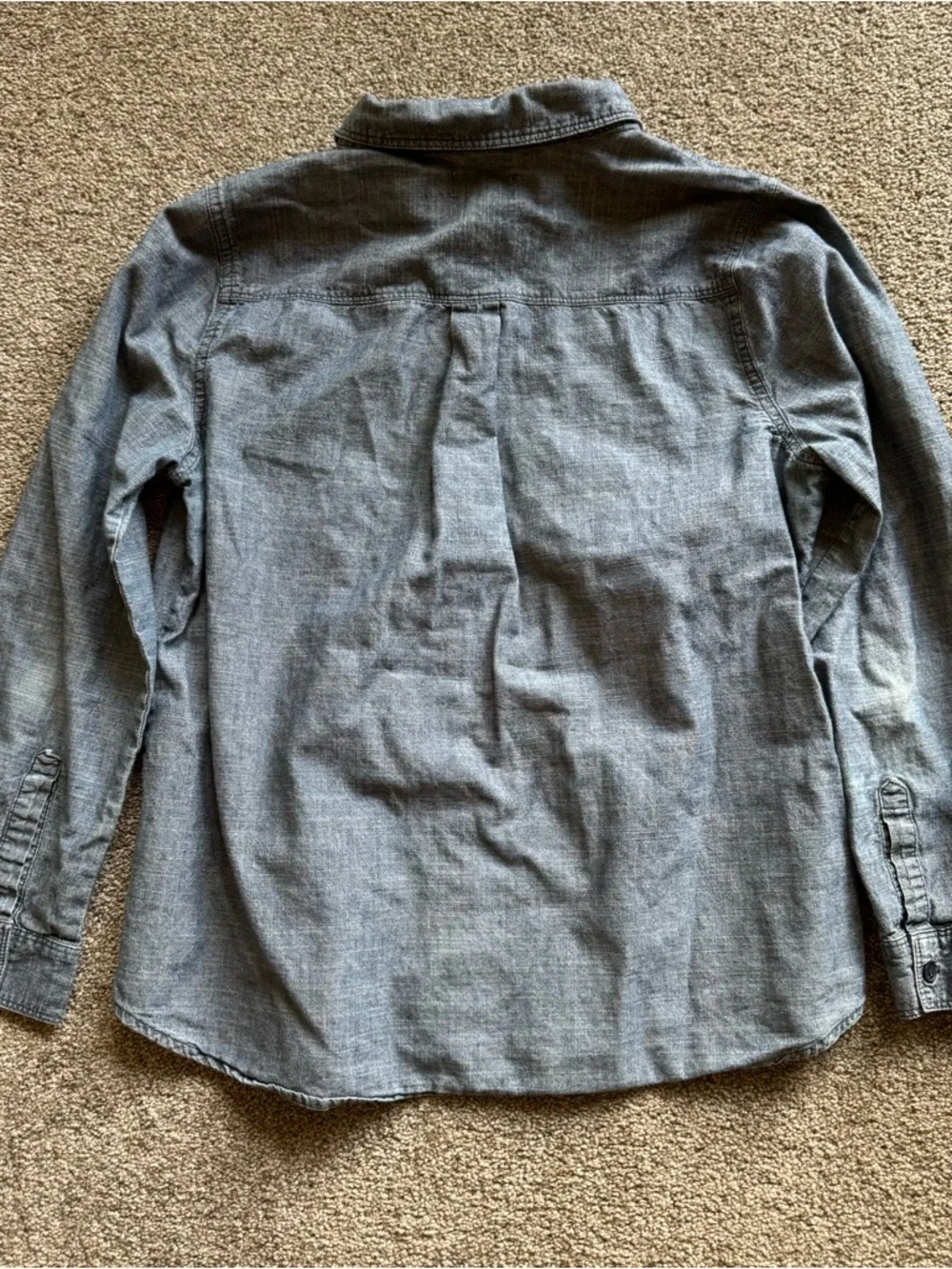 100% Cotton Old Navy Button Down Long Sleeve Shirts Lot of Three - Picture 7 of 13